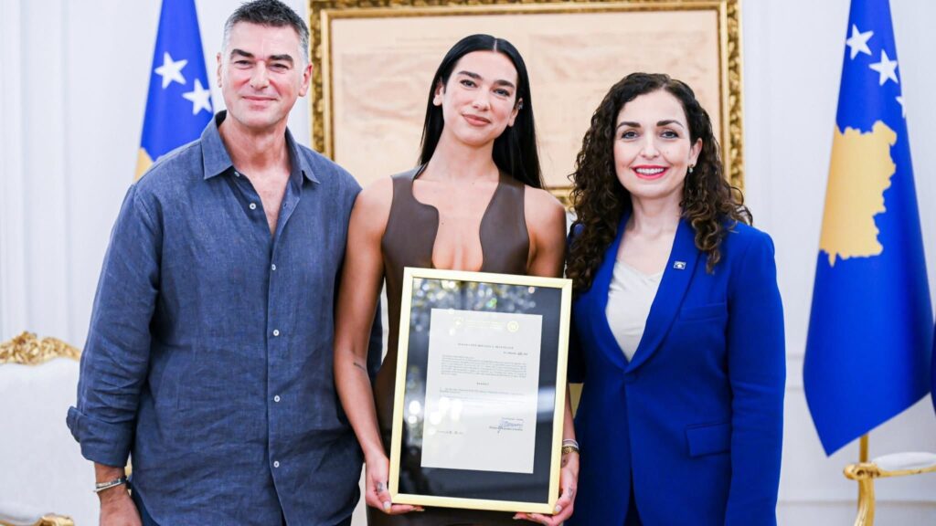 Dua Lipa Became a Citizen of the Republic Of Kosovo