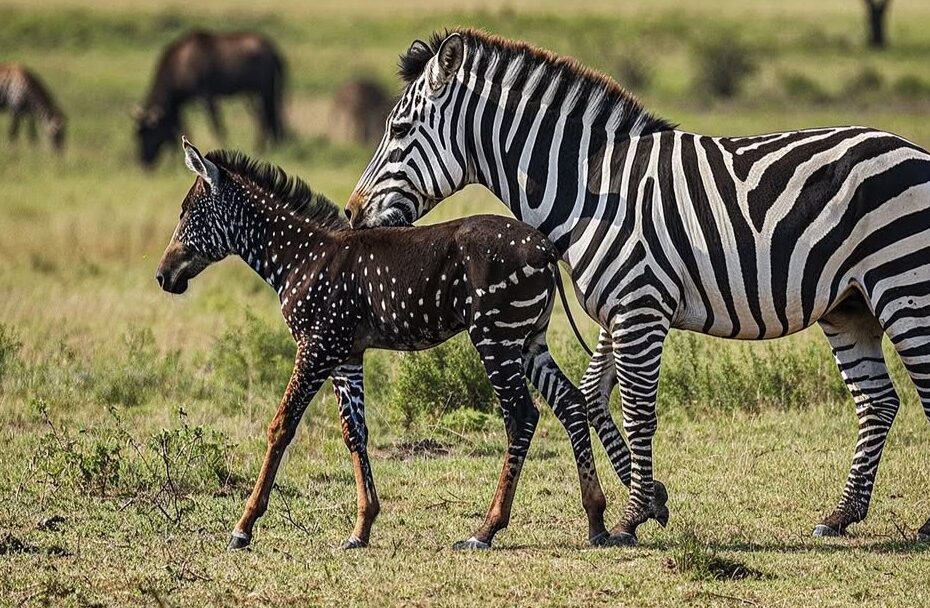 Rare Polka-Dot Baby Zebra Spotted in Kenya’s Masai Mara
