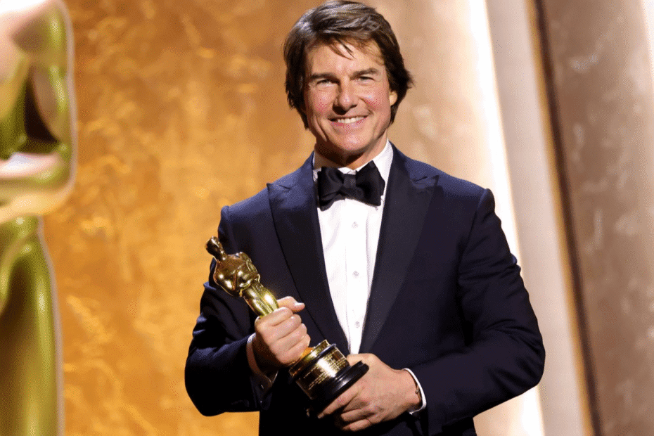 Tom Cruise Wins His First Oscar
