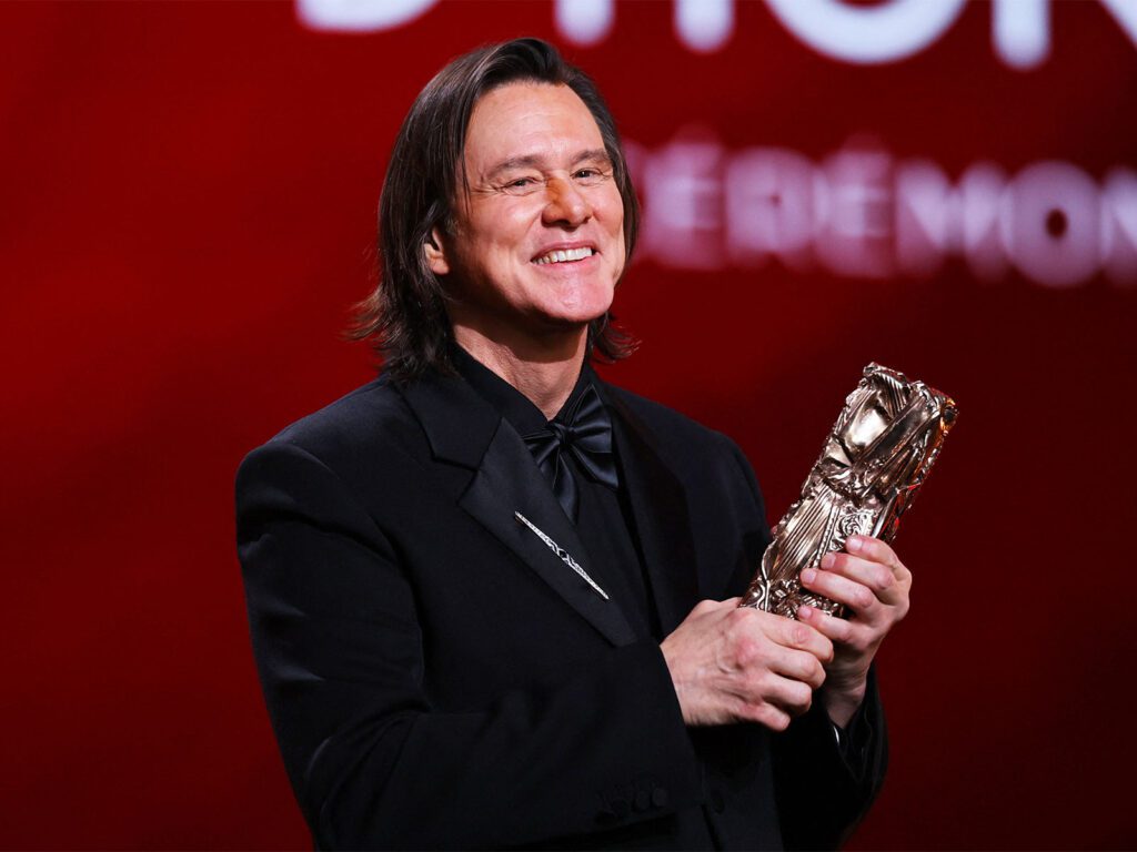 Jim Carrey Looks Unrecognizable at César Film Awards 2026